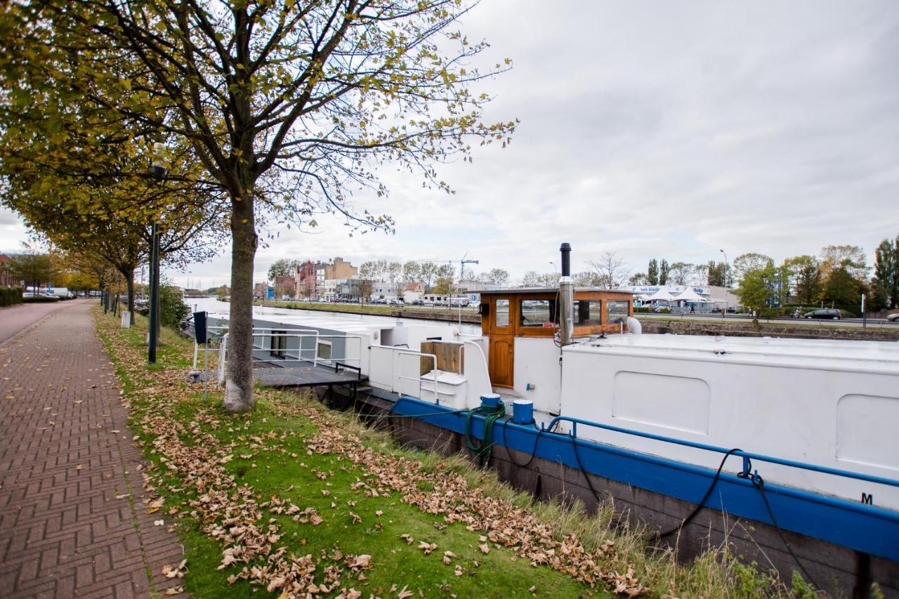 Houseboat Jana - With Sauna And Terrace Hotel Bruges Exterior foto